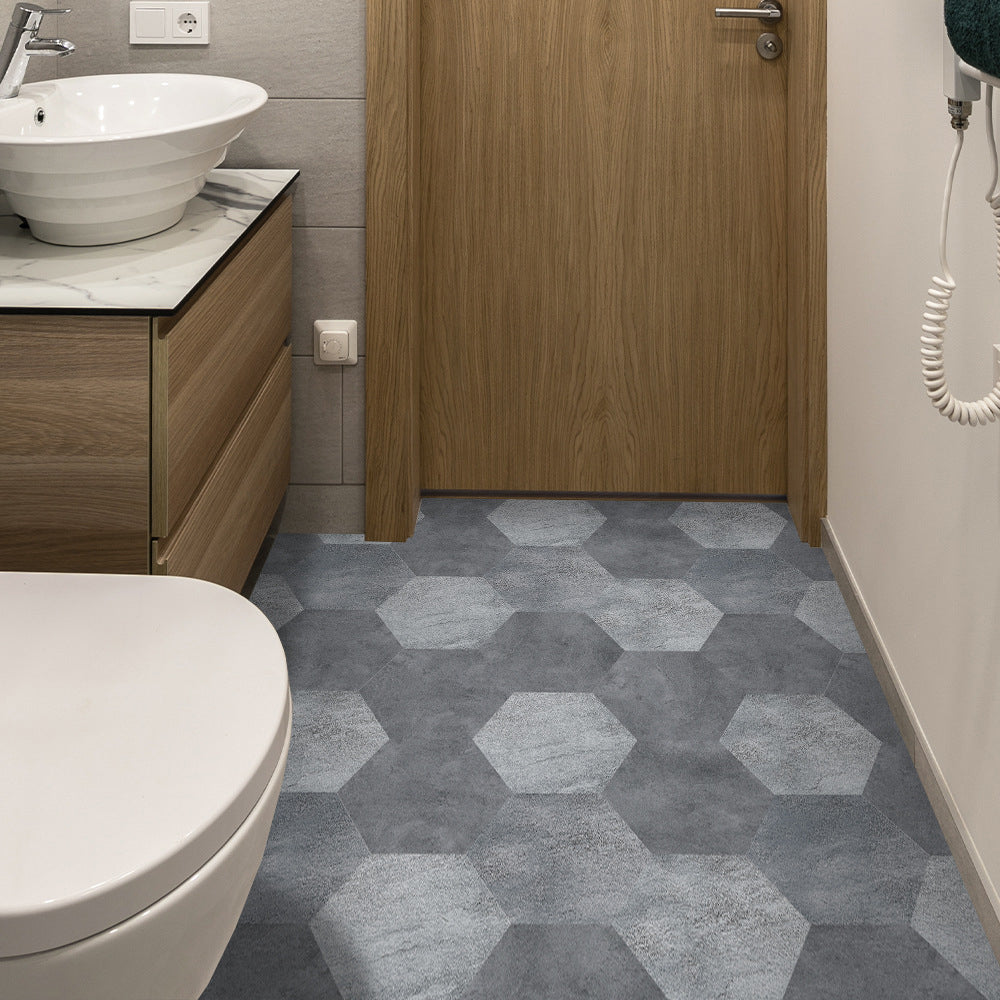 Avtoit | Peel and Stick Vinyl Floor Dark Matte Vinyl Floors with Stone Look