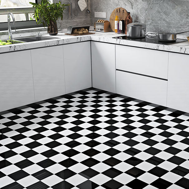 Avtoit | Multi-Tonal Style Vinyl Plank Flooring Peel and Stick Porcelain Tile Look PVC Flooring