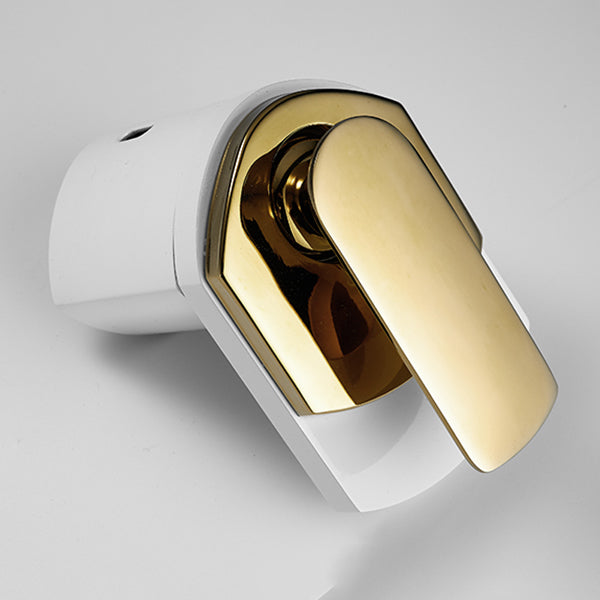 Avtoit | Bathroom Sink Faucet Lever Handle Brass Waterfall Spout Sink Faucet