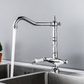 Avtoit | Traditional Kitchen Bar Faucet Double Handle High Arc No Sensor Bar Faucet