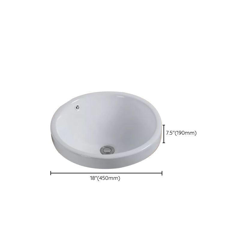 Avtoit | Contemporary oval wash stand ceramic metal undercounter basin