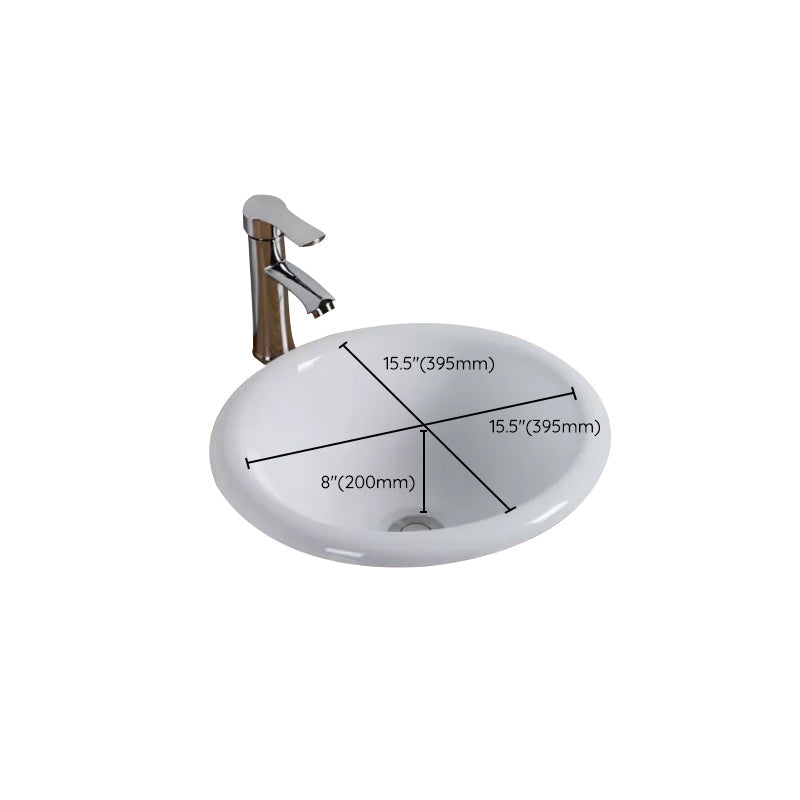 Avtoit | Contemporary oval wash stand ceramic metal undercounter basin