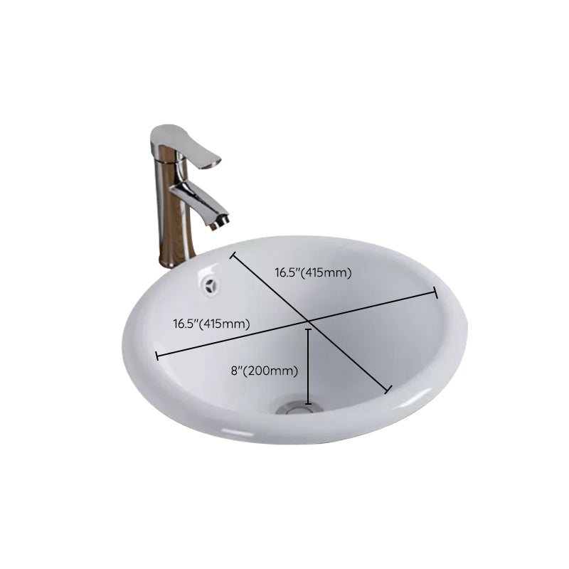 Avtoit | Contemporary oval wash stand ceramic metal undercounter basin