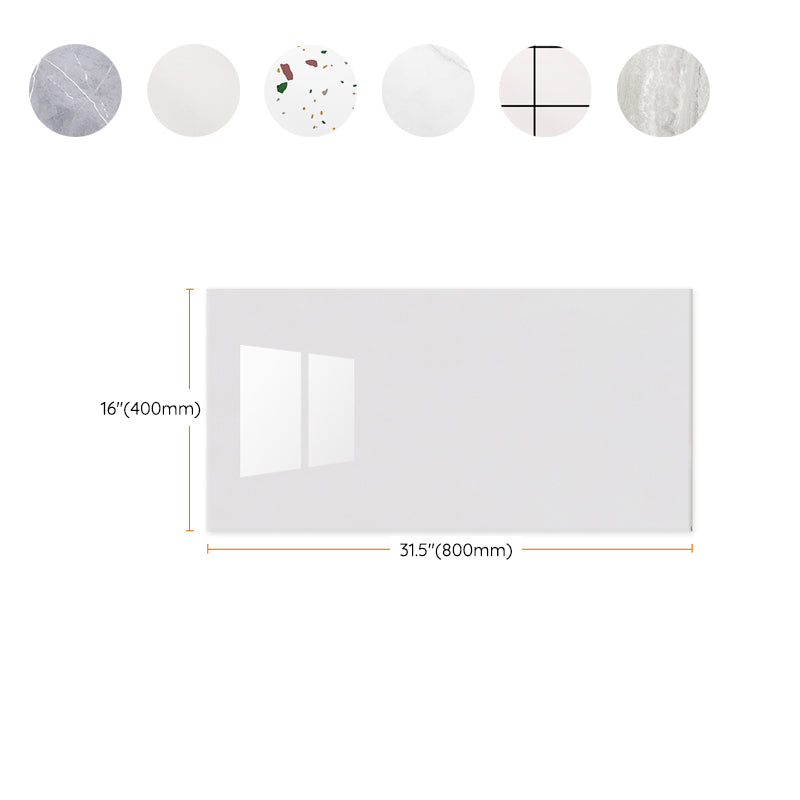 Avtoit | Plastic Wallpaper Contemporary Field Tile Peel and Stick Backsplash