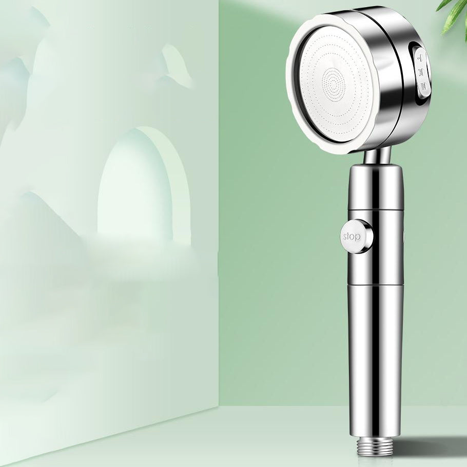 Avtoit | Modern Handheld Showerhead 3 Spray Round Metal Shower Heads
