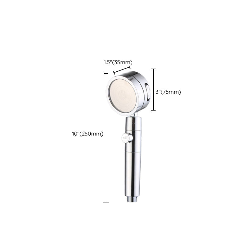 Avtoit | Modern Handheld Showerhead 3 Spray Round Metal Shower Heads