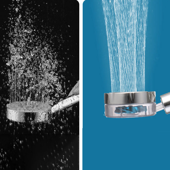 Avtoit | Creative Metal Shower Head Adjustable Water Flow Round Handheld Shower Head