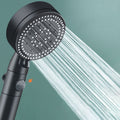 Avtoit | Metal Black Shower Head Self-Cleaning Standard Round Hand Shower