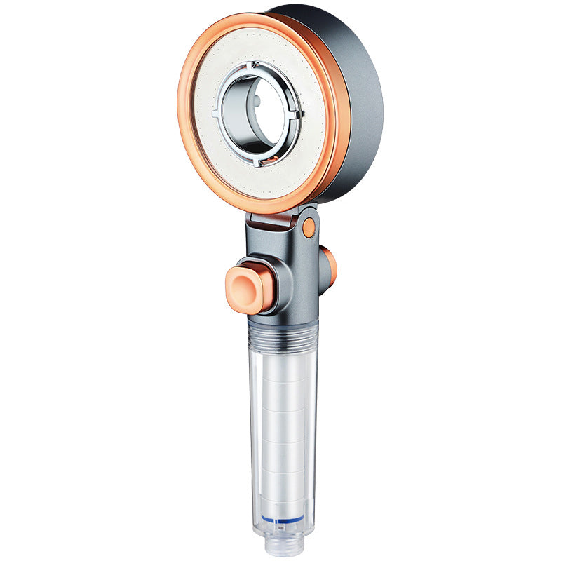 Avtoit | Reversible round shower head 3 spray types adjustable water flow handheld shower