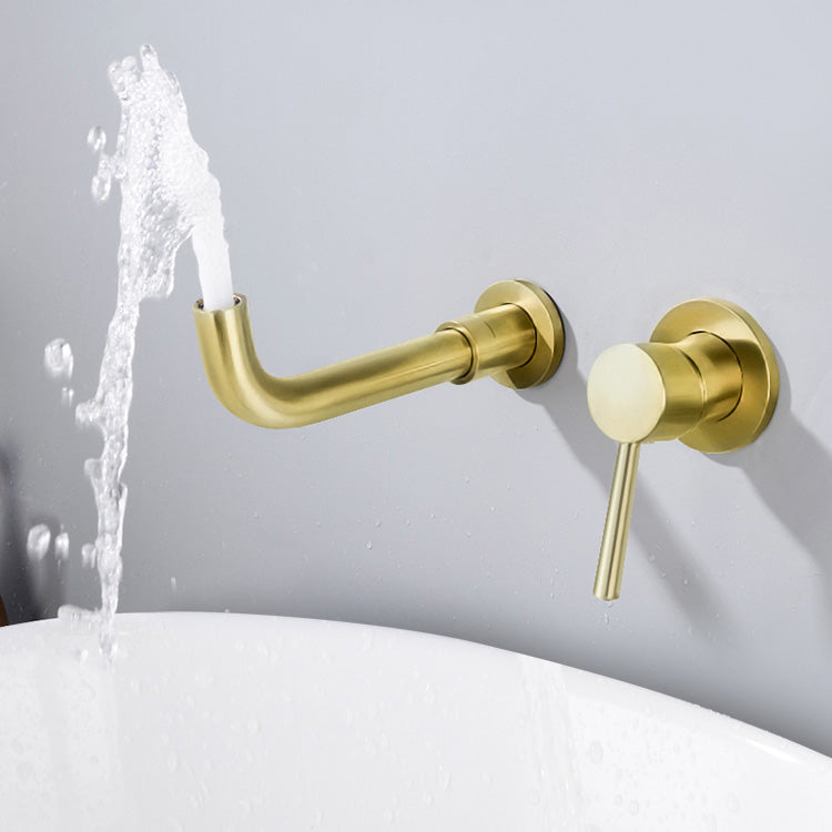 Avtoit | Modern Brass Roman Bathtub Faucet with 1 Lever Handle Bathtub Faucet