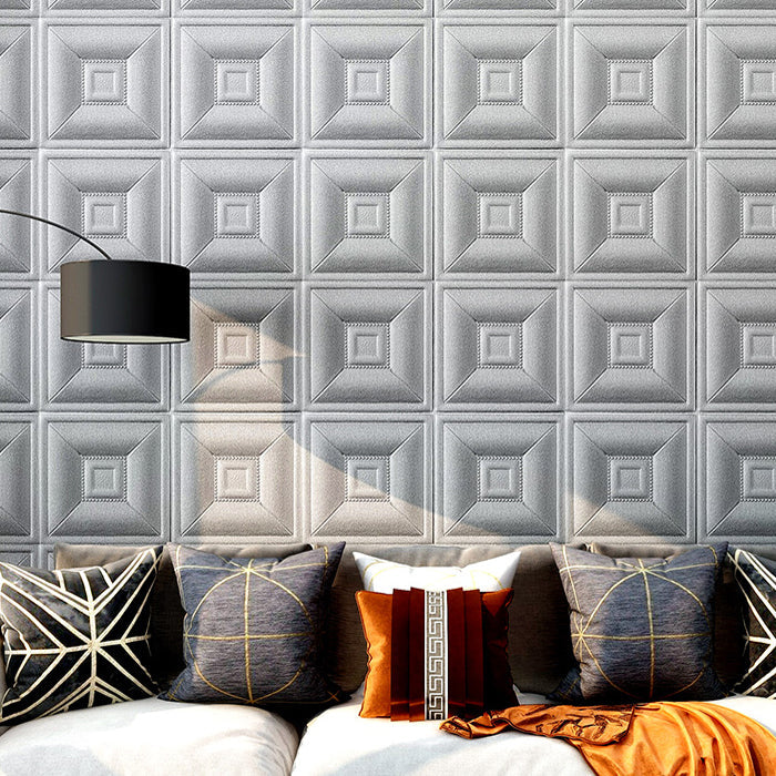 Avtoit | Beautiful Style Wall Panel 3D Print Bathroom Living Room Wall Panels with Padding