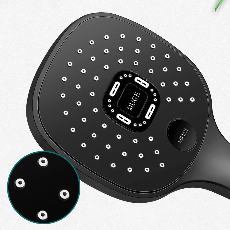 Avtoit | Contemporary Handheld Supercharged Shower Head Square Metal Spray Head