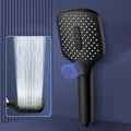 Avtoit | Contemporary Fixed Head Square Supercharged Showerhead Combo