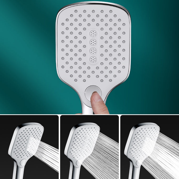 Avtoit | Contemporary Fixed Head Square Supercharged Showerhead Combo