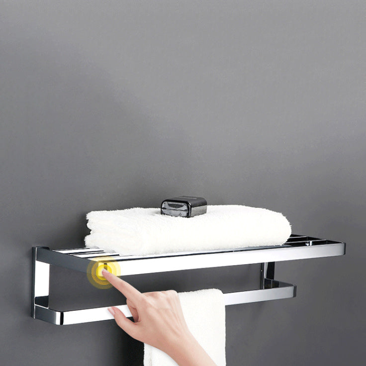 Avtoit | 5-piece Bathroom Accessory Set Modern Polished Chrome Bathroom Set