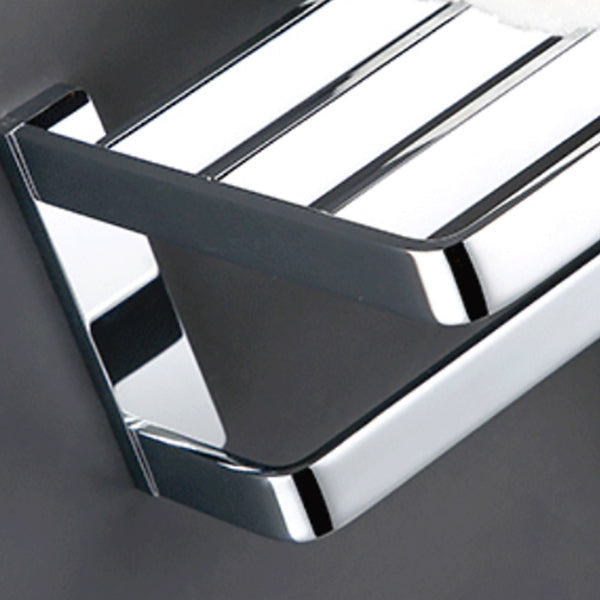 Avtoit | 5-piece Bathroom Accessory Set Modern Polished Chrome Bathroom Set