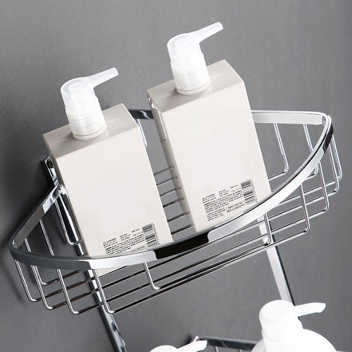 Avtoit | 5-piece Bathroom Accessory Set Modern Polished Chrome Bathroom Set