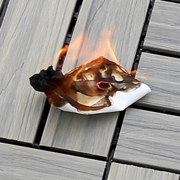 Avtoit | Interlocking composite deck tiles Striped pattern patio tiles