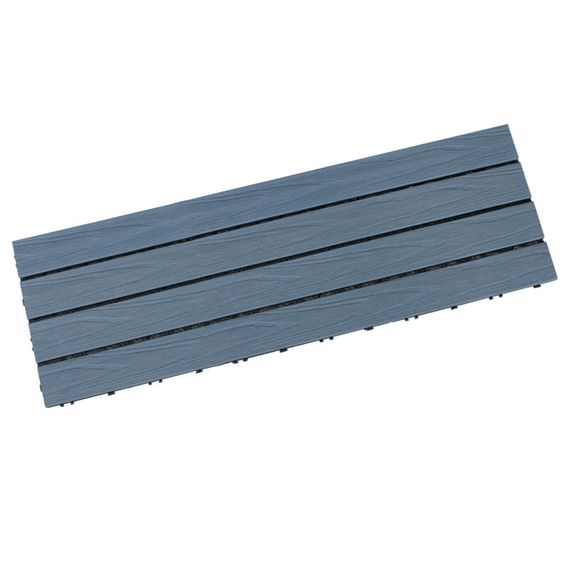 Avtoit | Square Patio Tiles Interlocking Striped Pattern Deck Board
