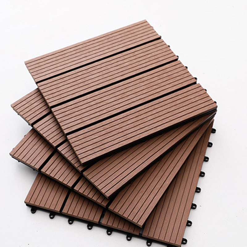 Avtoit | Striped Pattern Patio Tiles Laying Pattern Square Deck Board Outdoor Patio