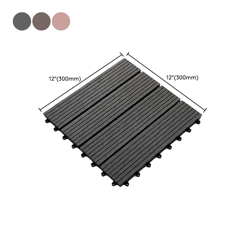Avtoit | Striped Pattern Patio Tiles Laying Pattern Square Deck Board Outdoor Patio
