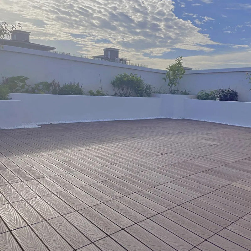 Avtoit | Striped pattern terrace tiles interlocking tiles kit outdoor patio