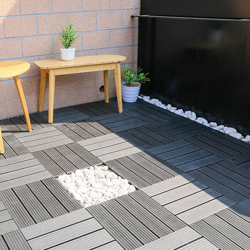 Avtoit | Striped pattern terrace tiles interlocking tiles kit outdoor patio