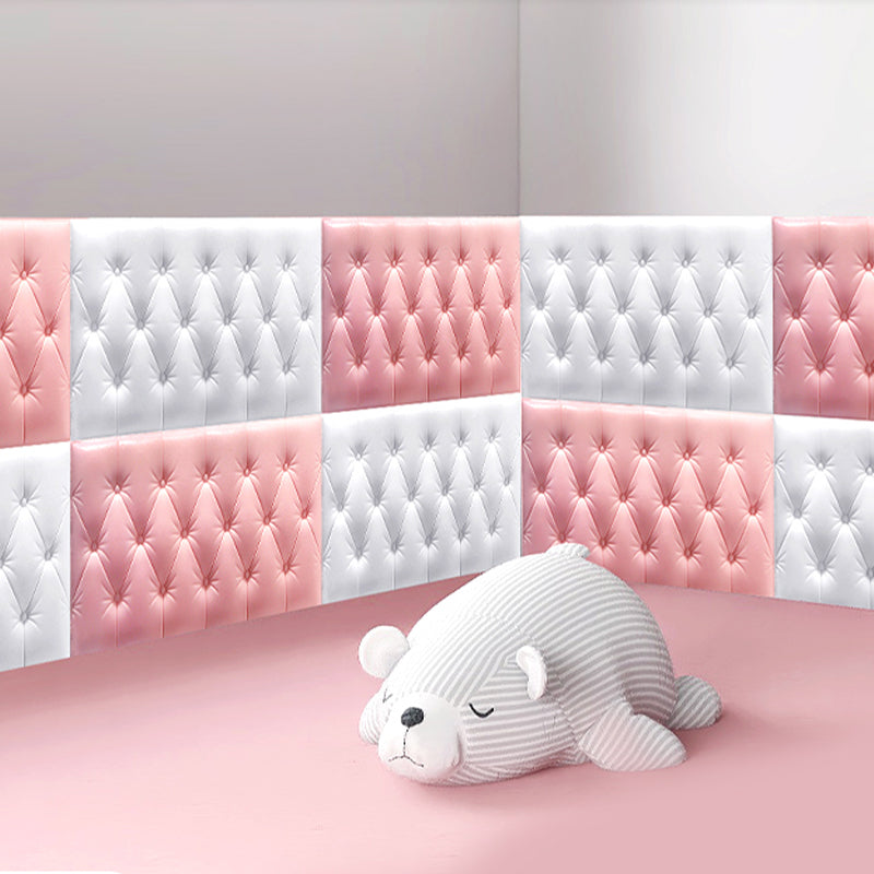 Avtoit | Modern Wall Panel Smooth Wall Indoor Upholstered Board Set of 4