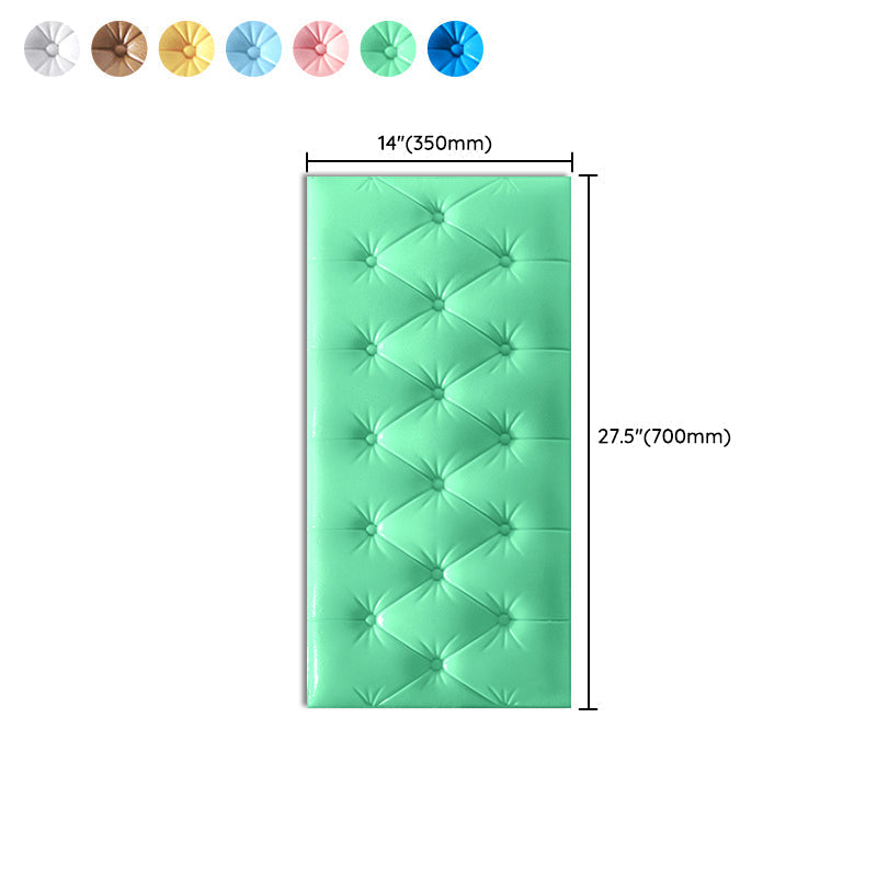 Avtoit | Modern Wall Panel Smooth Wall Indoor Upholstered Board Set of 4