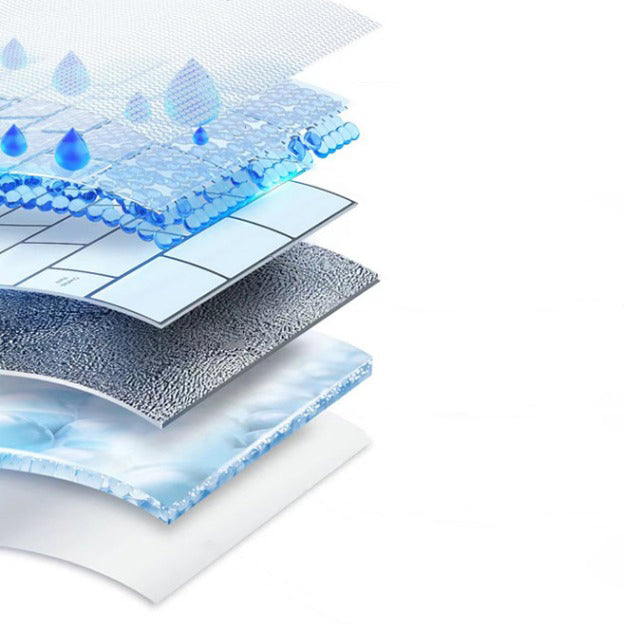 Avtoit | Square Peel and Stick Back Wall Modern Plastic Peel and Stick Back Wall