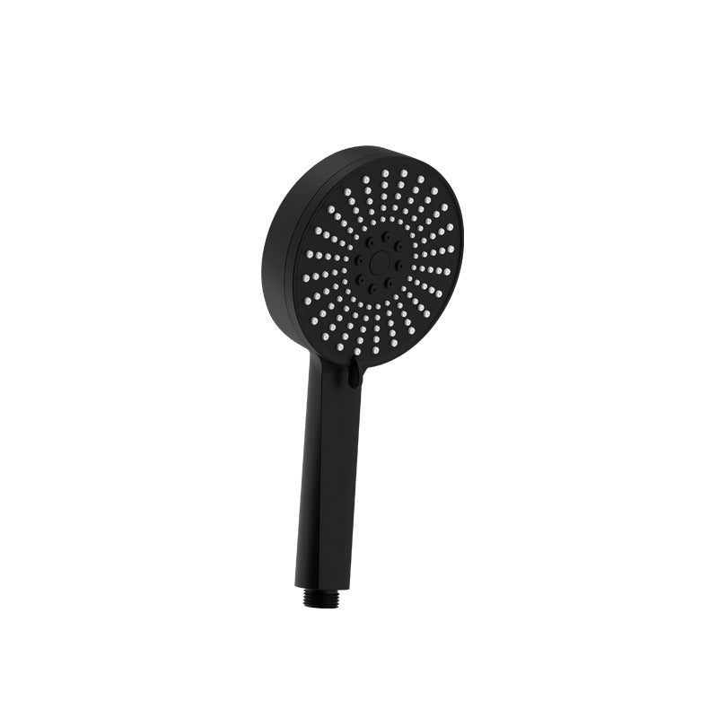 Avtoit | Plastic Handheld Showerhead Round Hand Shower with Self-Cleaning