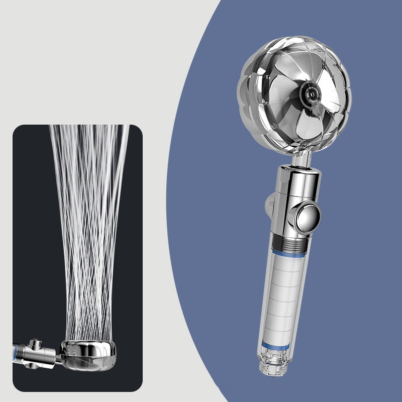 Avtoit | Contemporary Hand Shower Round Plastic Hand Shower with Adjustable Spray Pattern
