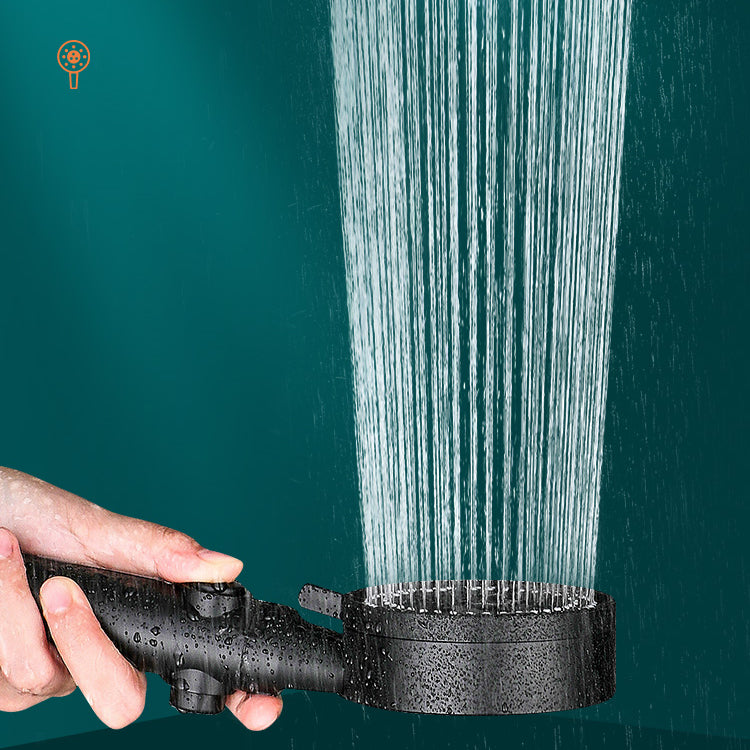 Avtoit | Round Handheld Showerhead Modern Plastic Head with Self-Cleaning