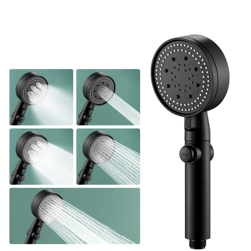 Avtoit | Round Handheld Showerhead Modern Plastic Head with Self-Cleaning