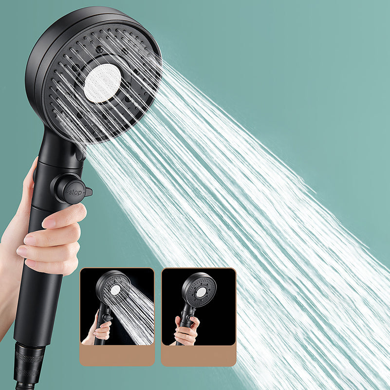 Avtoit | Round Shower Head Plastic Modern Shower Head with Adjustable Spray Pattern