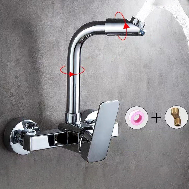 Avtoit | Center connection basin mixer single lever swivel spout center connection fitting