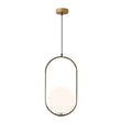 Avtoit | Elegant Pendant Light | Hanging Lamp Brass 15 cm Metal