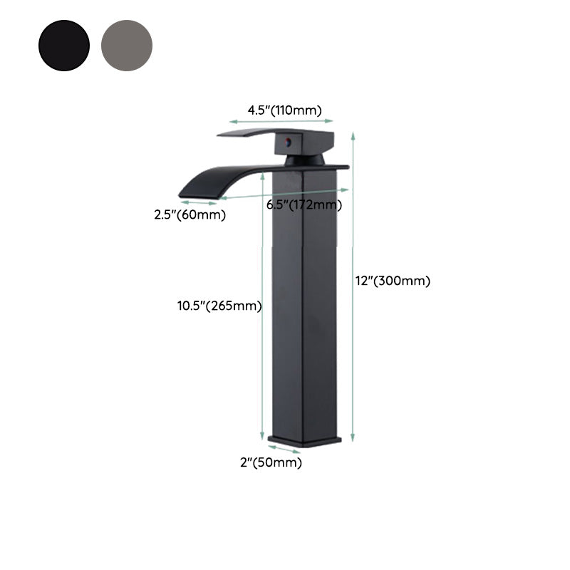 Avtoit | Basin Waterfall Outlet Single Lever Tap with LED Light
