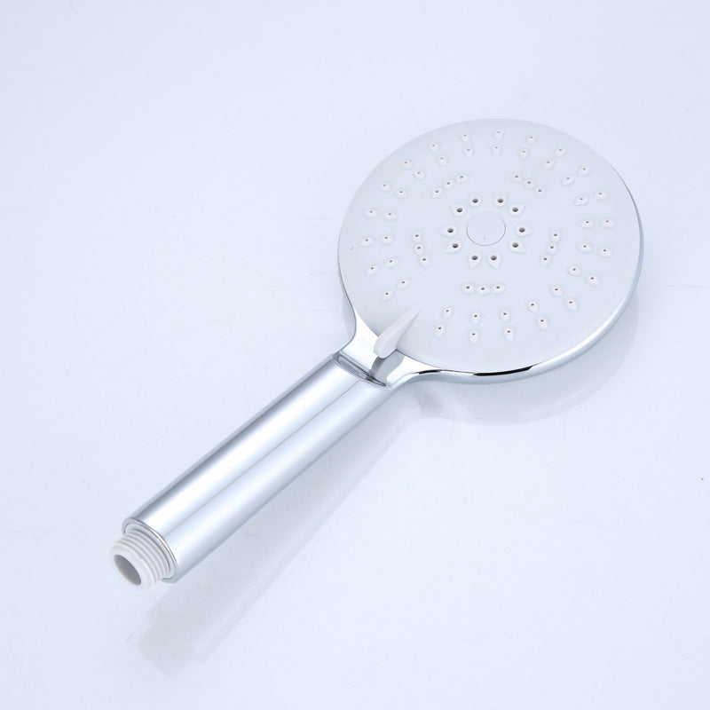 Avtoit | Silver Shower Head Combo Metal Modern 5 Spray Pattern Shower Heads