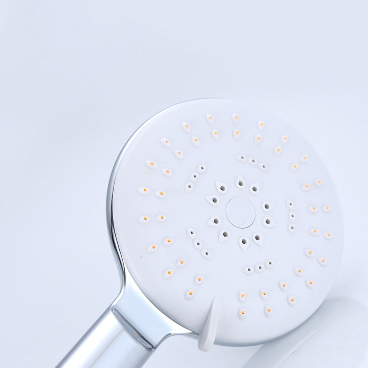 Avtoit | Silver Shower Head Combo Metal Modern 5 Spray Pattern Shower Heads