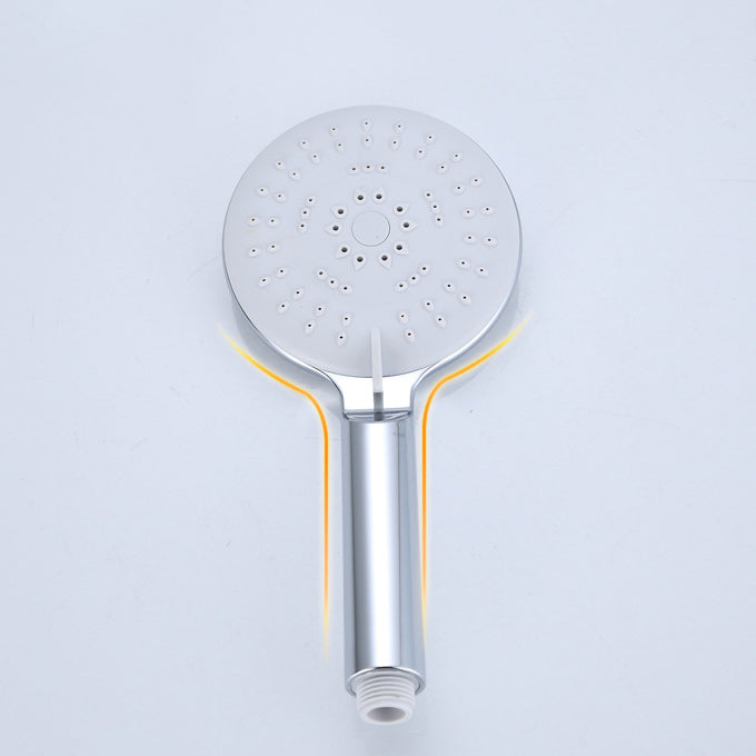 Avtoit | Silver Shower Head Combo Metal Modern 5 Spray Pattern Shower Heads