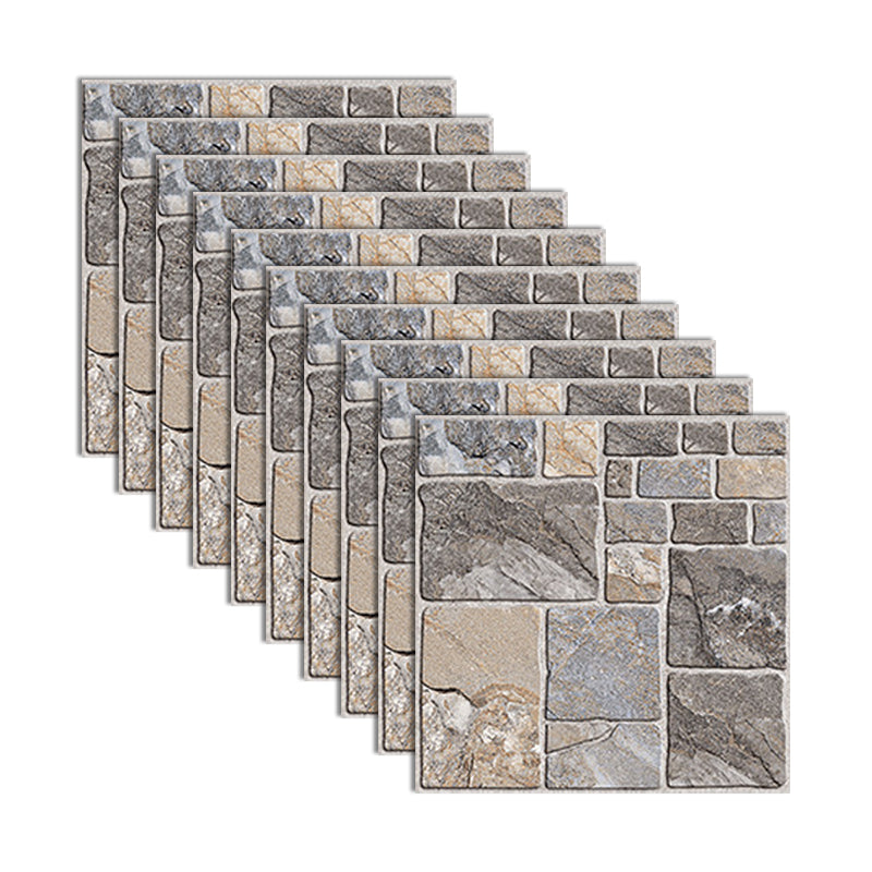 Avtoit | Plastic Peel and Stick Wall Tiles Modern Simple Peel and Stick Wall Tiles