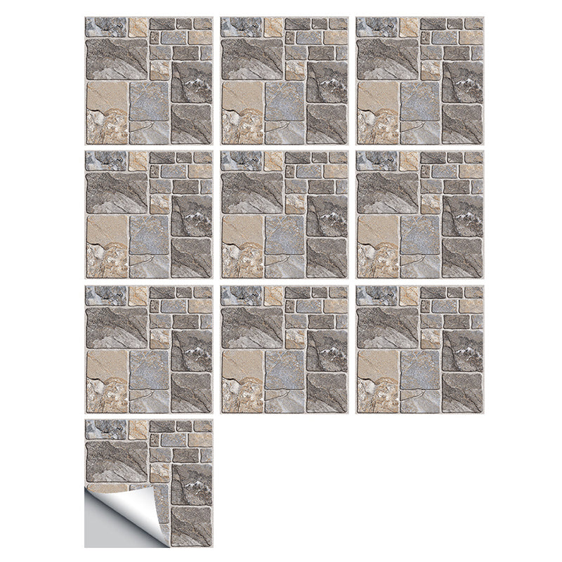 Avtoit | Plastic Peel and Stick Wall Tiles Modern Simple Peel and Stick Wall Tiles
