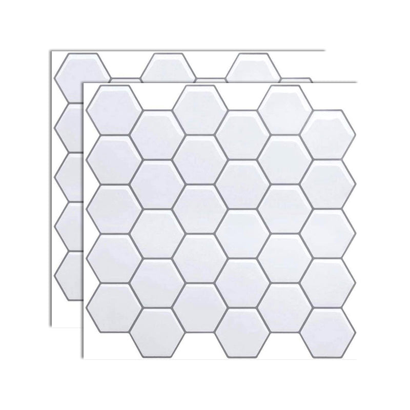 Avtoit | Square Peel-and-Stick Tiles Plastic Indoor Peel & Stick Subway Tile