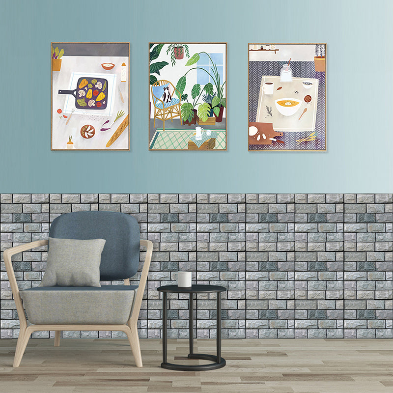 Avtoit | Plastic Peel & Stick Subway Tile 3D Subway Tile with Slip-Resistant Surface