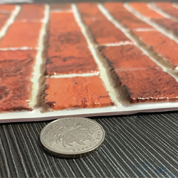 Avtoit | Plastic Peel & Stick Subway Tile 3D Subway Tile with Slip-Resistant Surface