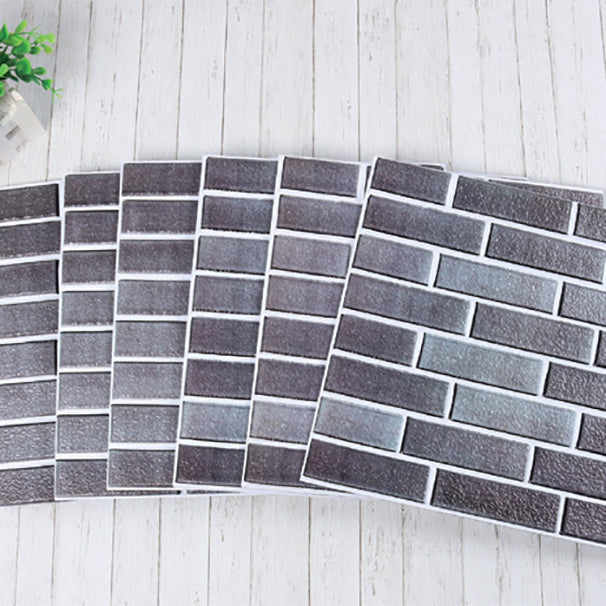 Avtoit | Plastic Peel & Stick Subway Tile 3D Subway Tile with Slip-Resistant Surface