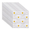 Avtoit | Modern Pearl Wall Bowls PVC Wall Access Panel Peel and Stick Wall Tile Set of 10