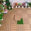 Avtoit | Waterproof Decking Board Strips Composite Square Outdoor Decking Tile Terrace