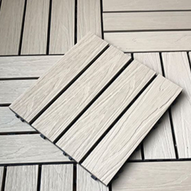 Avtoit | Waterproof Decking Board Strips Composite Square Outdoor Decking Tile Terrace